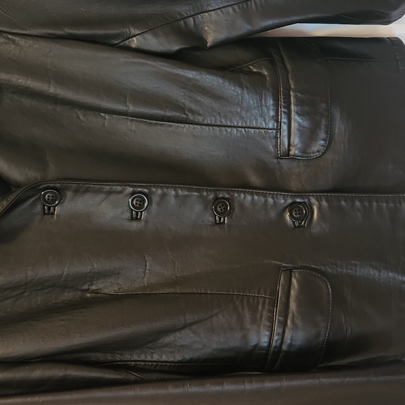 Bod And Christensen Couture  Classic Black Leather Jacket - Picture 3 of 9